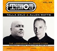 CD Techno Club Volume 59 Di Talla 2XLC E Allen Watts 2CD