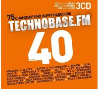 CD Technobase.fm Vol. 40 di Vari Artisti 3CDs Digipack