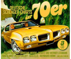 CD Tedesco Schlager Charts Il 70er di Vari Artisti 3CDs