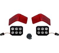 CD-TP-13-R POSIZIONE LED TOUR-PAK CON LENTI HARLEY FLHT 1450 ELECTRA GLIDE 2002