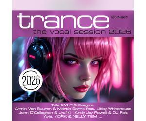 CD Trance: The Vocal Session 2026 di Vari Artisti 2CDs