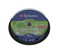 Verbatim CD-RW 12x 700 MB 10 pz