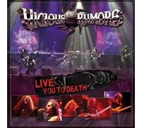 CD VICIOUS RUMOURS LIVE YOU TO DEATH NUOVO SIGILLATO