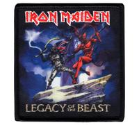 CD Visionary Iron Maiden Legacy of The Beast Patch Nero Rosso