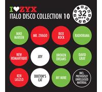 CD ZYX Italo Disco Collection 10 di Vari Artisti 3CDs