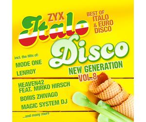 CD ZYX Italo Disco New Generation Vol.8 di Vari Artisti 2CDs