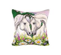 CDA Set di cuscini a punto croce "Twilight", stampato, 40x40cm