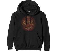 <![CDATA[AC/DC High Voltage Vintage Black 2XL Felpa con cappuccio]]>