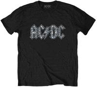 AC/DC Maglietta Logo Embellished Unisex Black S