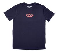 <![CDATA[AC/DC Mini Oval Logo Navy Blue M Maglietta]]>