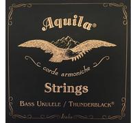 Aquila Ukulele basso 140U Thunderblack Set EADG
