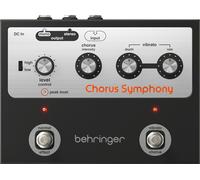 Behringer CHORUS SYMPHONY Pedale di Modulazione Vintage Anni '70 con Modalità BBD Chorus e Vibrato, Range di Ingresso Variabile e Ampio Effetto Stereo 3D
