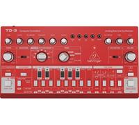 BEHRINGER TD-3 RD RED SINTETIZZATORE ANALOGICO DI BASSI CON STEP SEQUENCER ARPEGGIATORE E FILTRO RISONANTE