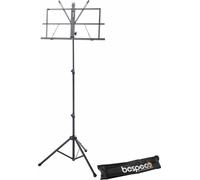 Bespeco BP01X Leggio con Borsa Leggio per spartiti regolabile / richiudibile con