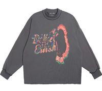 <![CDATA[Billie Eilish Neon Silhouette Charcoal Grey XL Maglietta]]>
