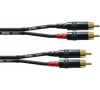 Cordial Cavo audio CFU 3 CC Stereo sbilanciato 2x RCA maschio - 2x RCA maschio REAN 3 m