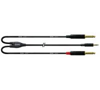 CORDIAL - CFY 3 WPP - Insert Cable Stereo Jack 3,5 mm / 2x Mono Jack 6,35 mm - 3,00 m