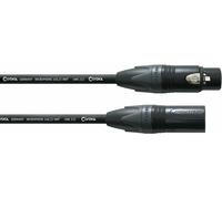 Cordial CPM 3 FM, Cavo Microfonico Bilanciato con Connettori XLR a 3 poli, 1x XLR Femmina 3 Poli REAN by NEUTRIK 1x 1/4" Jack TS (Mono) Dritto REAN by NEUTRIK