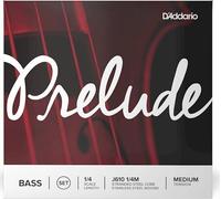 D'Addario – Set di corde per contrabbasso Prelude J610-1/4M – scala 1/4, tensione media