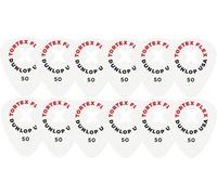 Jim Dunlop Plettro Tortex® Flex™ X da 50 mm Confezione da 12