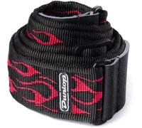 Jim Dunlop Tracolla per chitarra D38-11RD Classic Rosso fiammeggiante