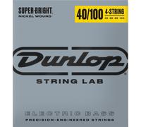 Jim Dunlop: Super Bright Nickel-Wound Bass Strings - Light (.040 - .100). For Basso elettrico