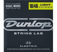 Dunlop 3PDEN1046 - Corde per chitarra elettrica, in nichel, misura media, 10 - 46, confezione da 3