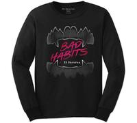 <![CDATA[Ed Sheeran Bad Habits Black XL Maglietta]]>