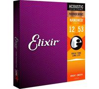 <![CDATA[Elixir 16052 Nanoweb 12-53 Corde Chitarra Acustica]]>