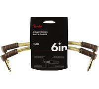 <![CDATA[Fender Deluxe Series 099-0820-088 15 cm Angolo - Angolo Cavo patch]]>
