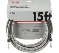 Fender Cavo per strumento PRO 15 Serie Professional 4,5 m Tweed bianco Dritto-Dritto