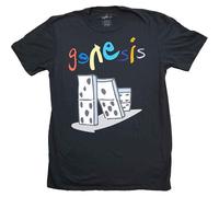 Genesis T Shirt The Last Domino? Tour Nuovo Ufficiale Uomo Nero Size XL