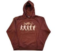 Genesis Felpa con Cappuccio The Way We Walk Band Logo Nuovo Ufficiale Unisex Size XL