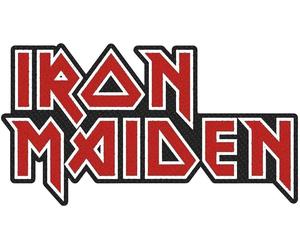 <![CDATA[Iron Maiden Logo Cut Out Toppa da cucire]]>