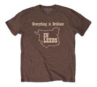 <![CDATA[Kaiser Chiefs Everything Is Brilliant (Back Print) Chestnut Brown M Maglietta]]>