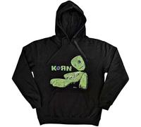 <![CDATA[Korn Issues Tracklist Back Print) Black L Felpa con cappuccio]]>