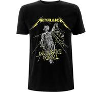 Metallica And Justice For All Tracks autorizzato Uomo maglietta