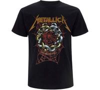 Metallica Maglietta Ruin/Struggle 100% cotone Stampa fronte/retro Nero L