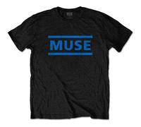 <![CDATA[Muse Dark Blue Logo Black M Maglietta]]>