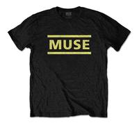 <![CDATA[Muse Yellow Logo Black XL Maglietta]]>