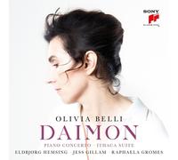 Olivia Belli – Daimon: Piano Concerto, Ithaca Suite & Sonatina for Nausicaa – Sony