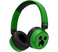 OTL Technologies Minecraft Creeper per bambini senza cavo con controllo genitori del volume e cavo per la condivisione audio