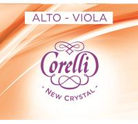 Corelli Corde per Viola Crystal Sol Nylon/rivestita argento Forte 733F