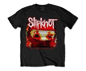 <![CDATA[Slipknot Chapeltown Rag Glitch (Back Print) Black XL Maglietta]]>