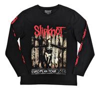 <![CDATA[Slipknot Skeleton Flag (Back & Sleeve Print) Black XL Maglietta]]>