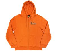 Beatles the - Felpa # Xl Unisex Orange # Drop T Logo