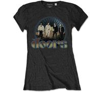 <![CDATA[The Doors Vintage Field Black L Donna Maglietta]]>