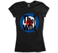 The Who Logo Diana Classico T-Shirt Donna Licenza Ufficiale Manica Corta
