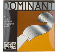 <![CDATA[Thomastik Dominant 147 Cello 4/4 Medium A-D-G-C 4/4 Corde Violoncello]]>