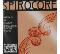 Thomastik-Infeld Corda per violino 4/4 Spirocore Re, nucleo spirale, rivestimento cromato, media S12